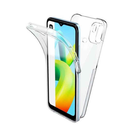 360º Silicon Case for Xiaomi Redmi A1 Plus Transparent 360º Silicon Case for Xiaomi Redmi A1 Plus Transparent